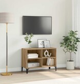 VidaXL TV-kast Bruin 69.5 x 30 x 50 cm Bewerkt hout