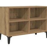 VidaXL TV-kast Bruin 69.5 x 30 x 50 cm Bewerkt hout