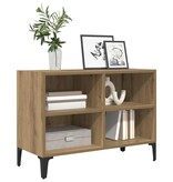 VidaXL TV-kast Bruin 69.5 x 30 x 50 cm Bewerkt hout