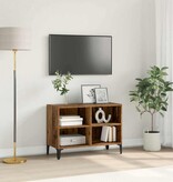 VidaXL TV-kast Bruin 69.5 x 30 x 50 cm Bewerkt hout