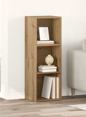 VidaXL TV-kast artisanaal eikenkleurig Bewerkt hout