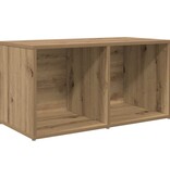 VidaXL TV-kast artisanaal eikenkleurig Bewerkt hout