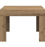 VidaXL Salontafel artisanaal eikenkleurig Bewerkt hout