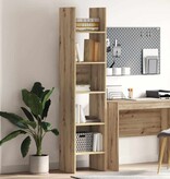 VidaXL Boekenkast artisanaal eikenkleurig 40 x 35 x 180 cm