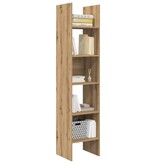 VidaXL Boekenkast artisanaal eikenkleurig 40 x 35 x 180 cm