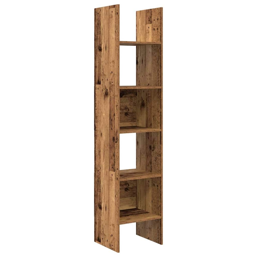 VidaXL Boekenkast Oud hout 40 x 35 x 180 cm Bewerkt hout