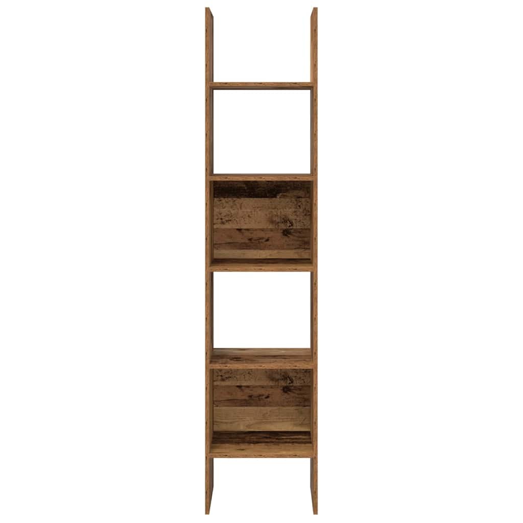VidaXL Boekenkast Oud hout 40 x 35 x 180 cm Bewerkt hout