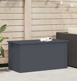 VidaXL Buitenopslagdoos Antraciet 100 x 50.5 x 50 cm Koudgewalst staal
