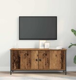 VidaXL TV Kast Oud hout 100 x 35 x 45 cm Bewerkt hout