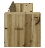 VidaXL Tuinbank Groen 185.5 x 60 x 62 cm Geïmpregneerd grenen hout