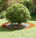 VidaXL Platte boomring Bruin Ø90 / 120 cm Cortenstaal