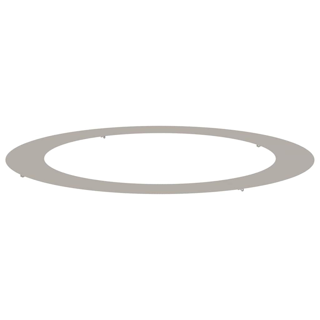 VidaXL Platte boomring Bruin Ø90 / 120 cm Cortenstaal