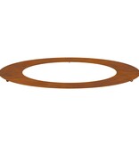 VidaXL Platte boomring Bruin Ø60 / 90 cm Cortenstaal