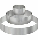 VidaXL Tuin Bloempot Zilver 120 x 120 x 20 cm Gegalvaniseerd staal