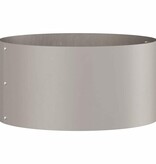 VidaXL Tuin Bloempot Bruin 40 x 40 x 20 cm Cortenstaal