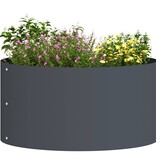VidaXL Tuinplantbakken 5 pcs Antraciet 40 x 40 x 20 cm Staal