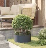 VidaXL Tuinplantbakken 5 pcs Antraciet 40 x 40 x 20 cm Staal