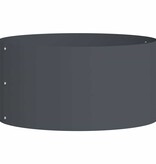 VidaXL Tuinplantbakken 5 pcs Antraciet 40 x 40 x 20 cm Staal