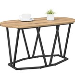 VidaXL Salontafel artisanaal eikenkleurig 80 x 40 x 40,5 cm