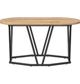VidaXL Salontafel artisanaal eikenkleurig 80 x 40 x 40,5 cm