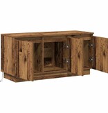 VidaXL TV-meubel met LED Oud Hout 100 x 38 x 49 cm Bewerkt hout