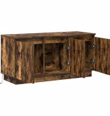 VidaXL TV-meubel met LED Gerookt eiken 100 x 38 x 49 cm Bewerkt hout