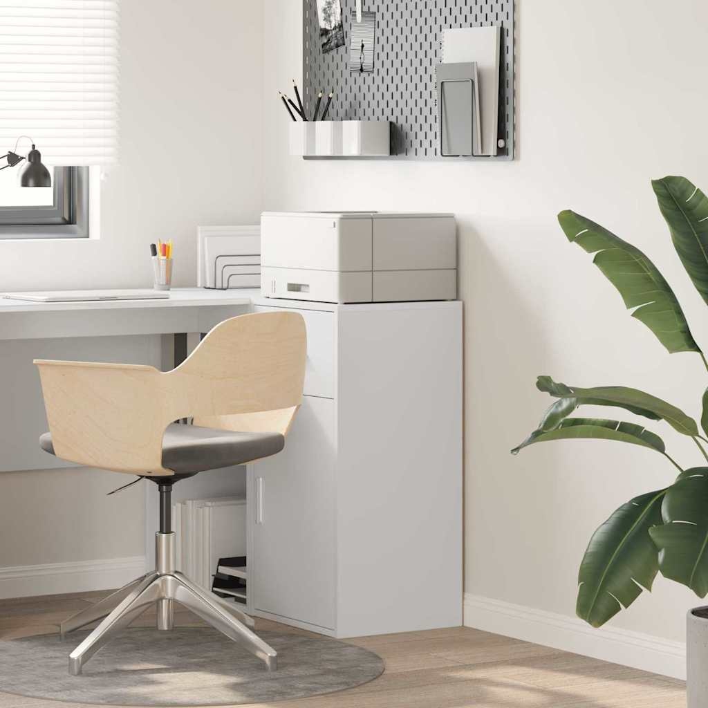 VidaXL Dressoir met lade Wit 38 x 34,5 x 75 cm Bewerkt hout