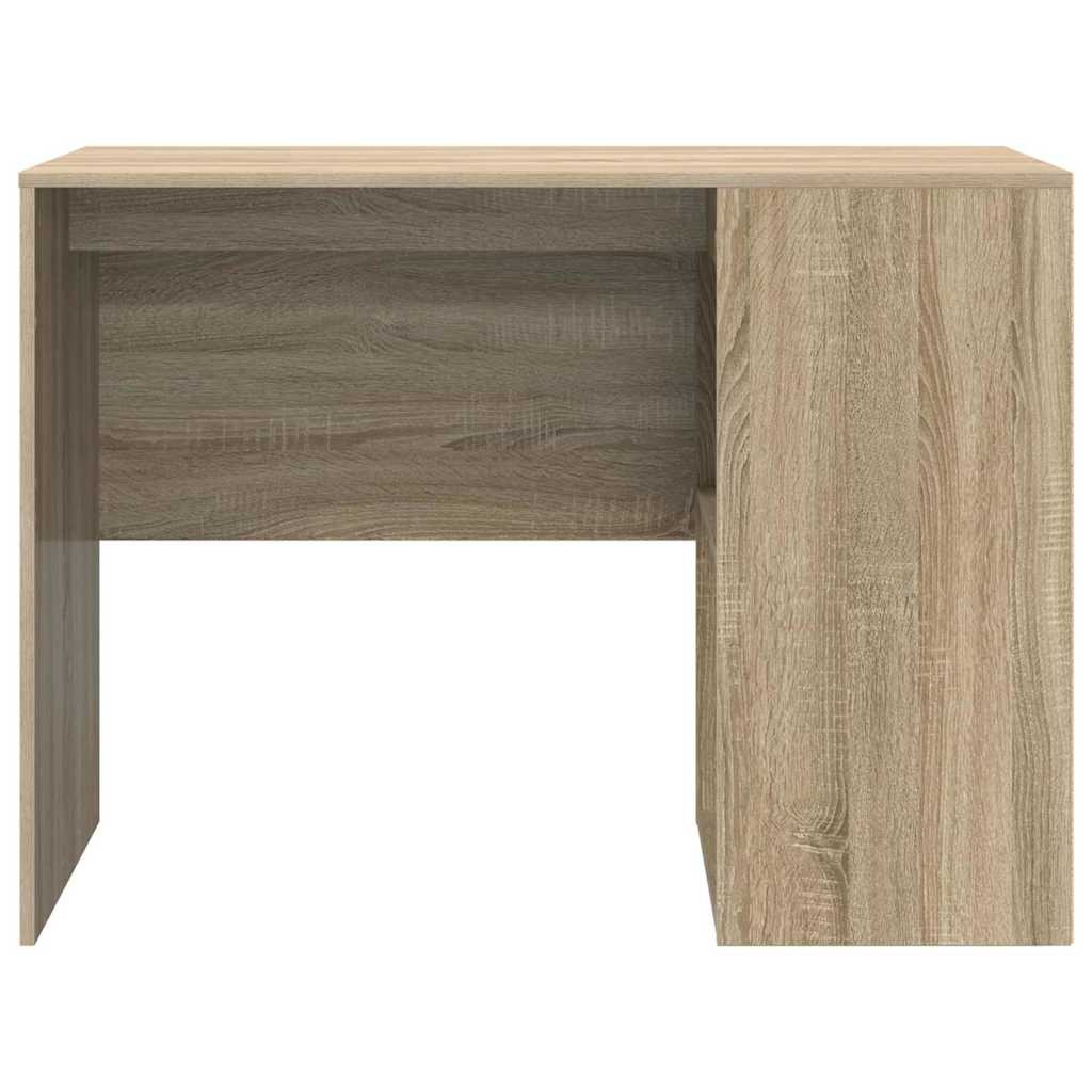 VidaXL Bureau met plank Sonoma eiken 102 x 50 x 75 cm Bewerkt hout
