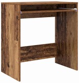 VidaXL Bureau met plank Oud hout 77,5 x 43 x 79 cm Bewerkt hout