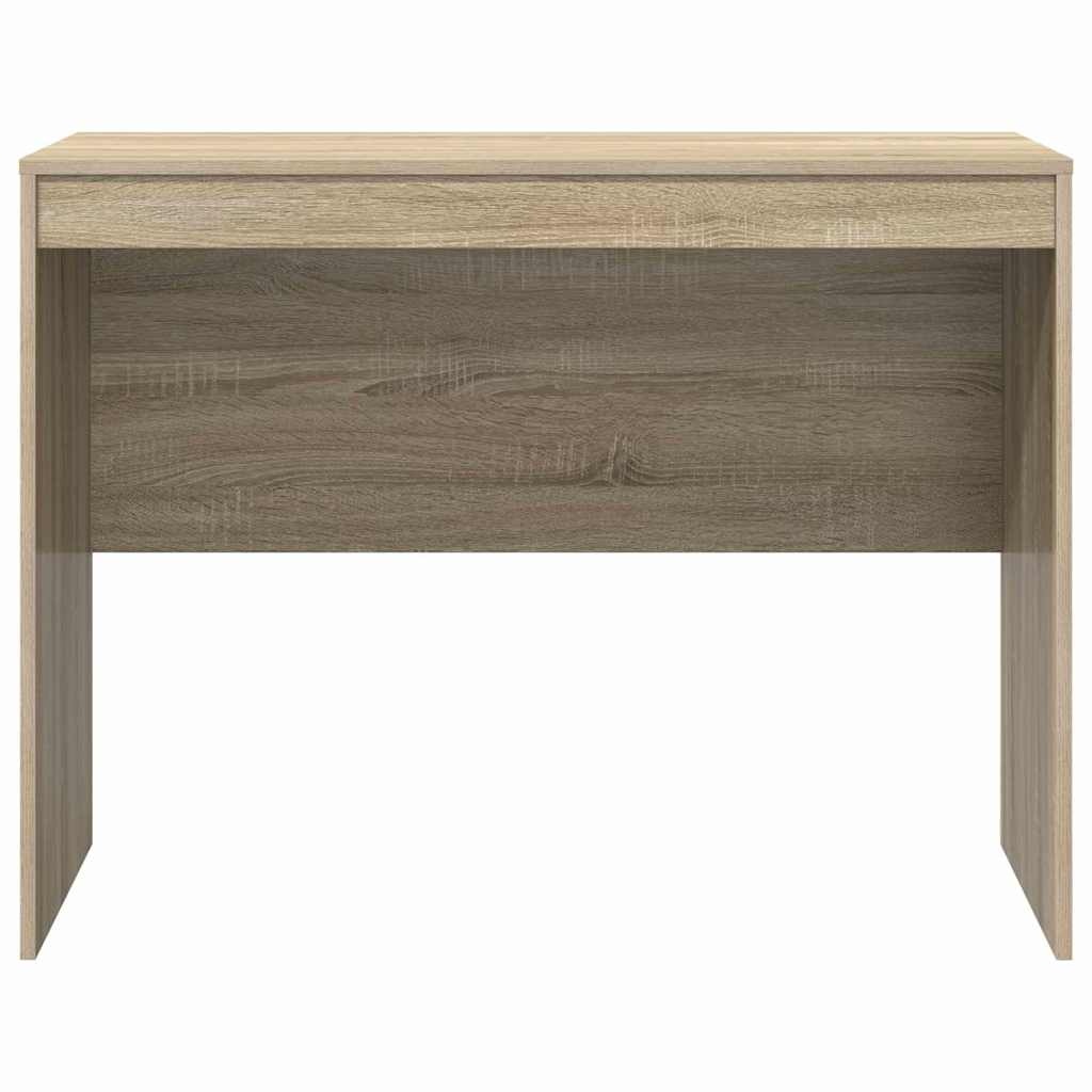 VidaXL Bureau Sonoma eiken 100 x 50 x 76 cm Bewerkt hout