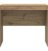 VidaXL Bureau artisanaal eikenkleurig 90 x 50 x 76 cm Bewerkt hout
