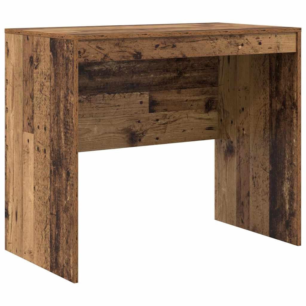 VidaXL Bureau Oud hout 90 x 50 x 76 cm Bewerkt hout