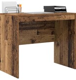 VidaXL Bureau Oud hout 90 x 50 x 76 cm Bewerkt hout
