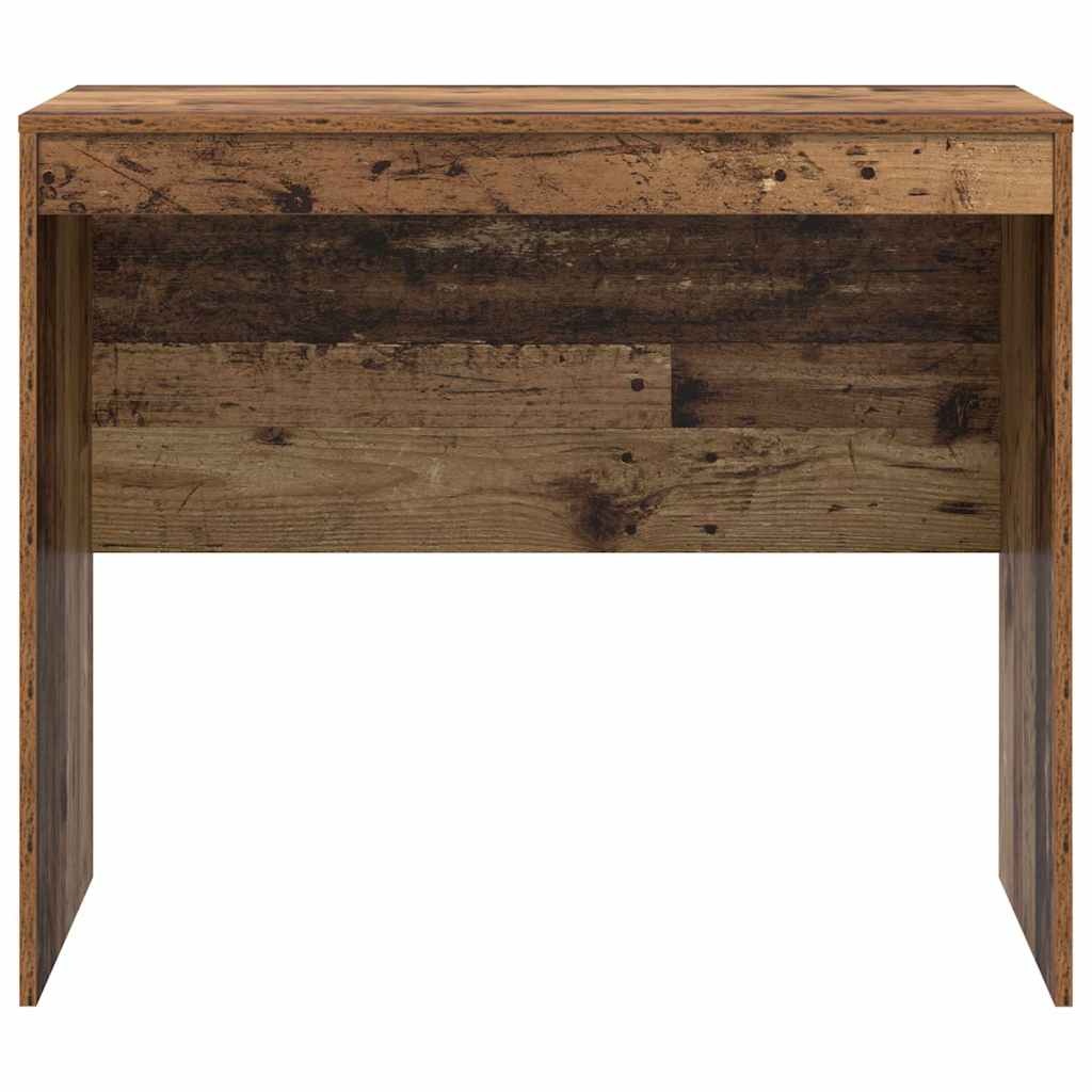 VidaXL Bureau Oud hout 90 x 50 x 76 cm Bewerkt hout