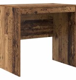 VidaXL Bureau Oud hout 80 x 50 x 76 cm Bewerkt hout