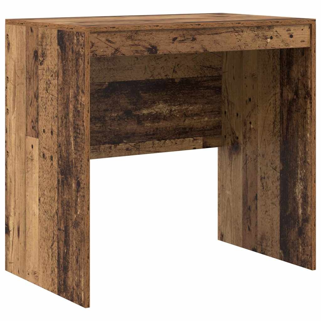 VidaXL Bureau Oud hout 80 x 50 x 76 cm Bewerkt hout