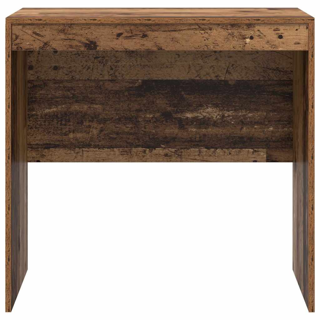 VidaXL Bureau Oud hout 80 x 50 x 76 cm Bewerkt hout