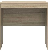 VidaXL Bureau Sonoma eiken 80 x 50 x 76 cm Bewerkt hout