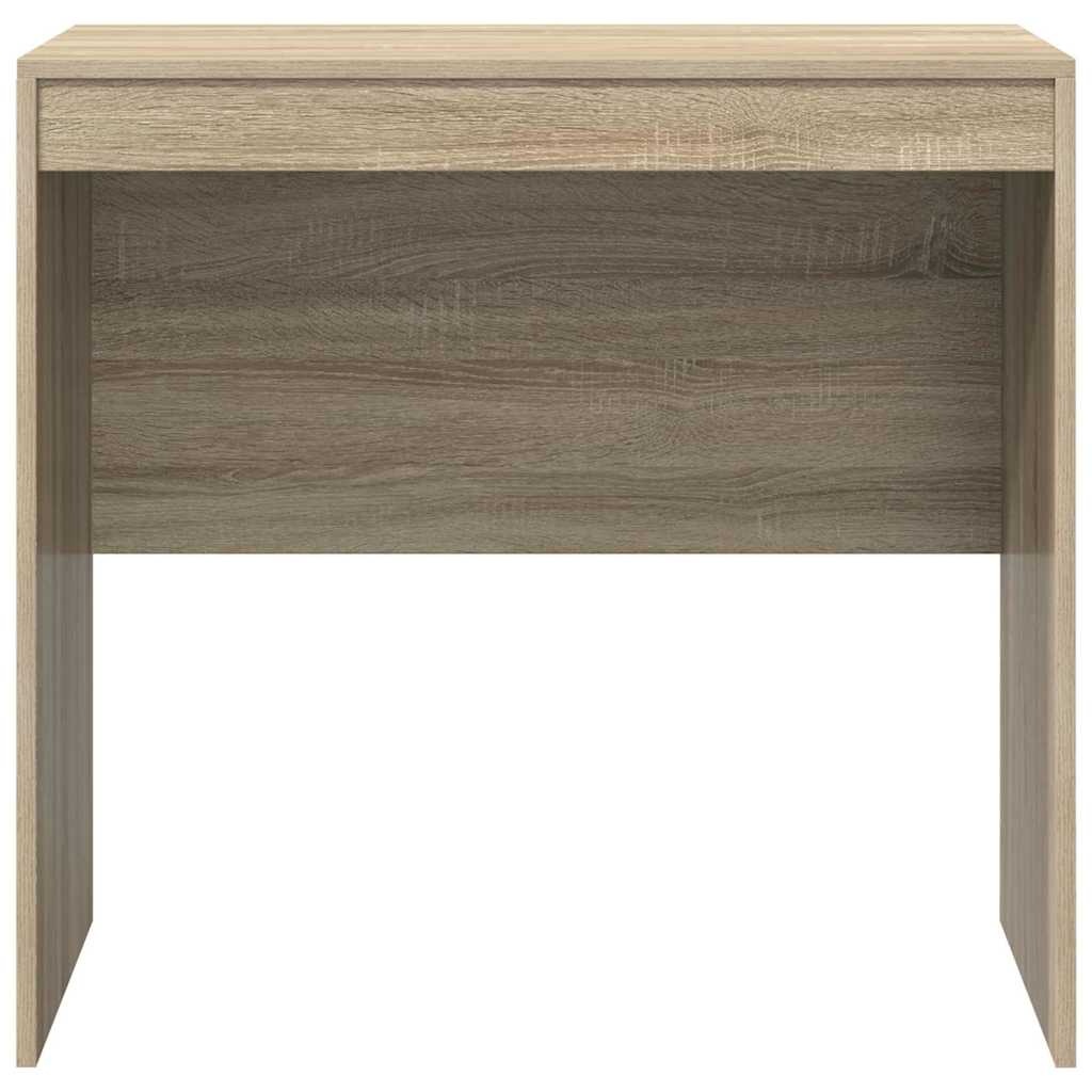 VidaXL Bureau Sonoma eiken 80 x 50 x 76 cm Bewerkt hout
