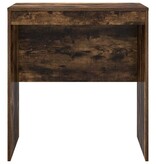 VidaXL Bureau Gerookt eiken 70 x 50 x 76 cm Bewerkt hout