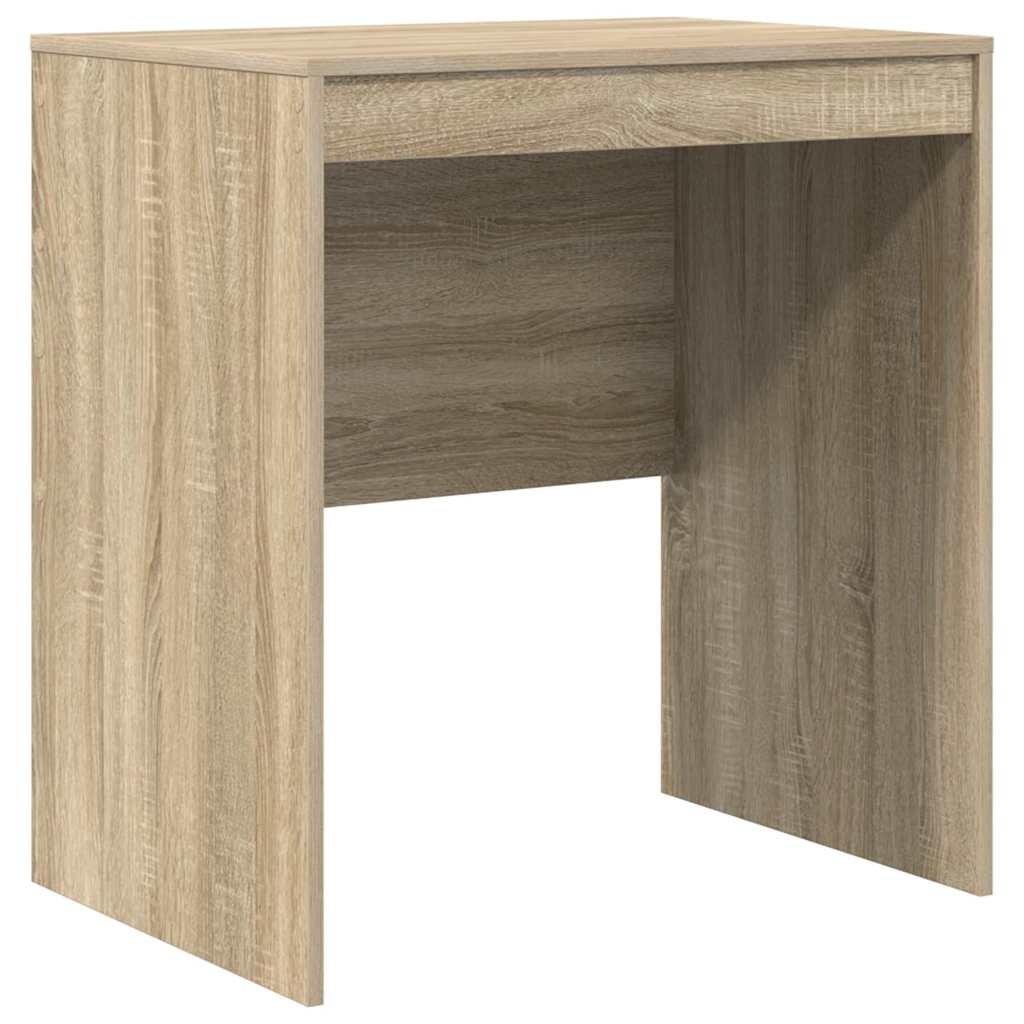 VidaXL Bureau Sonoma eiken 70 x 50 x 76 cm Bewerkt hout