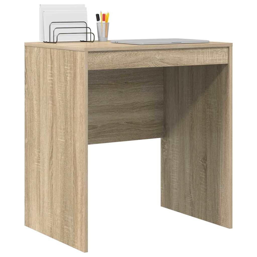 VidaXL Bureau Sonoma eiken 70 x 50 x 76 cm Bewerkt hout
