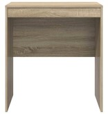 VidaXL Bureau Sonoma eiken 70 x 50 x 76 cm Bewerkt hout