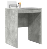 VidaXL Bureau Betongrijs 60 x 50 x 76 cm Bewerkt hout