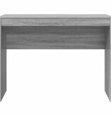 VidaXL Bureau Grijs sonoma 100 x 40 x 76 cm Bewerkt hout
