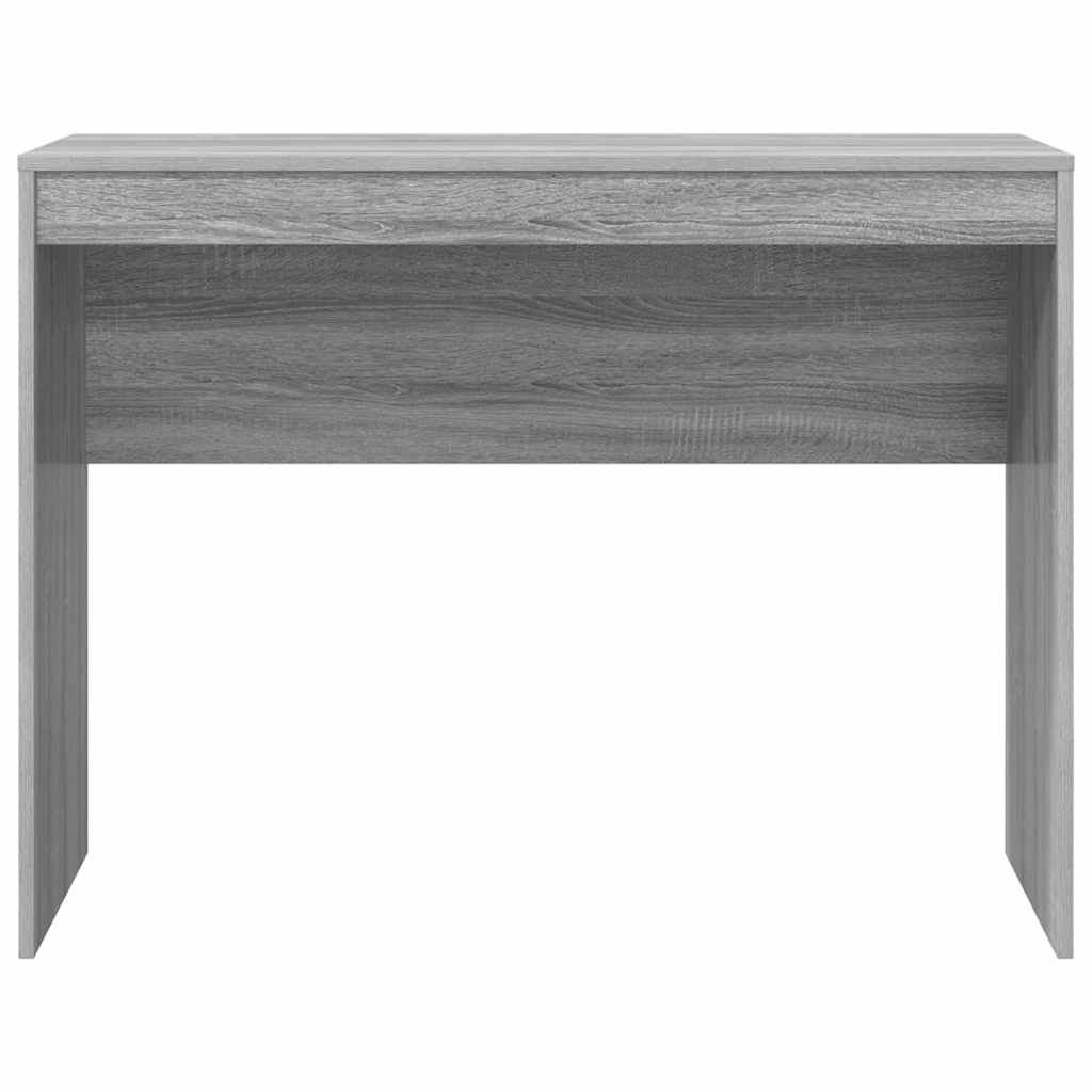 VidaXL Bureau Grijs sonoma 100 x 40 x 76 cm Bewerkt hout