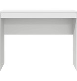 VidaXL Bureau Wit 100 x 40 x 76 cm Bewerkt hout