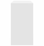 VidaXL Bureau Wit 100 x 40 x 76 cm Bewerkt hout