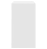 VidaXL Bureau Wit 90 x 40 x 76 cm Bewerkt hout