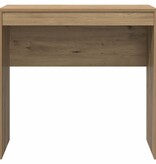 VidaXL Bureau artisanaal eikenkleurig 80 x 40 x 76 cm Bewerkt hout